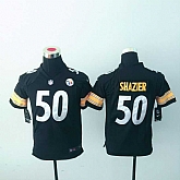 Youth Nike Pittsburgh Steelers #50 Ryan Shazier Black Team Color Game Stitched Jersey,baseball caps,new era cap wholesale,wholesale hats